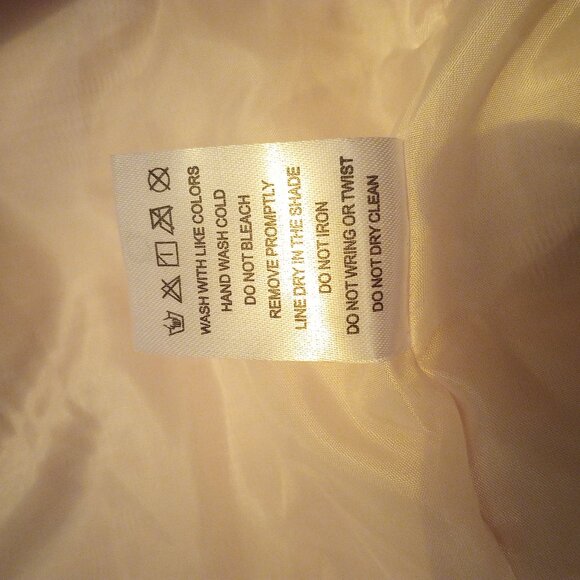 Faux fur mid length coat pale pink L w/pockets! New in bag! - Picture 2 of 7